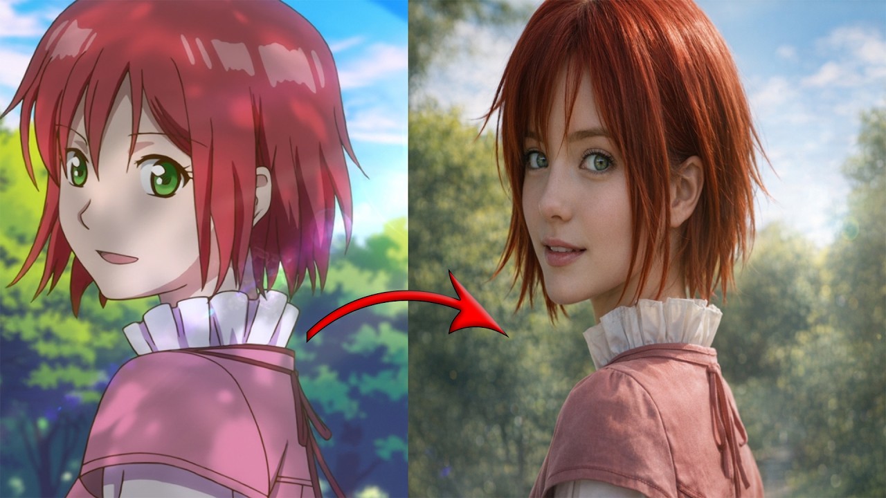 If Snow White with the Red Hair Was a Live-Action Movie 🍎 | 赤髪の白雪姫 AI実写 | Shirayuki & Zen