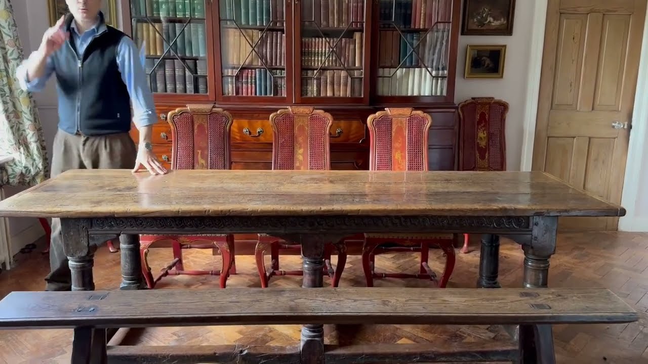 17th Century Oak Refectory Table