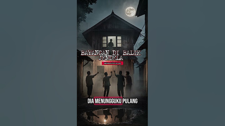 Bayangan Hitam Di Rumah Kosong Ini Bikin Nangis