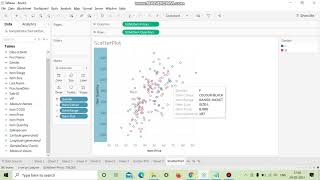 Scatter Plot in Tableau