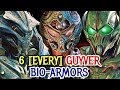 6 every guyver bioarmors from the  dark and brilliant anime  explored