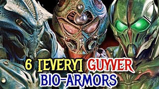 6 (Every) Guyver Bio-Armors From The  Dark And Brilliant Anime - Explored