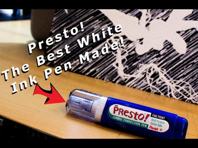 Pentel Presto White Out Pen