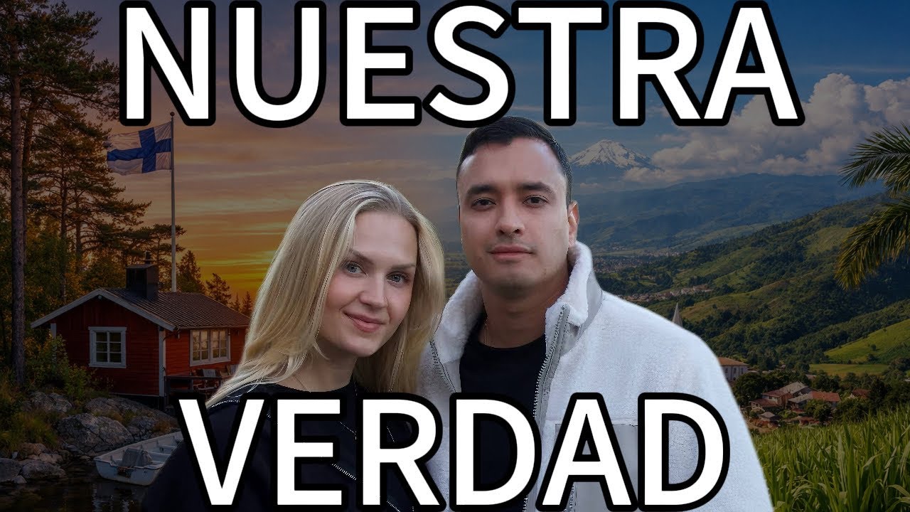 Finlandesa y Colombiano: Amor Real en un País Donde No Se Sienten en Casa- LA MONA Y EL NEGRITO