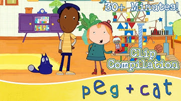 Peg + Cat – Learning Math for Kids (30+ Minutes)