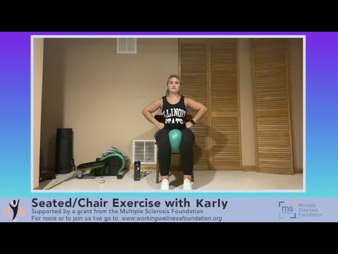 20220906 Seated/Chair Exercise with Karly Sponsored by Multiple Sclerosis Foundation