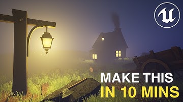 Create an Atmospheric Scene in 10 Minutes (Unreal Engine 4 Tutorial)