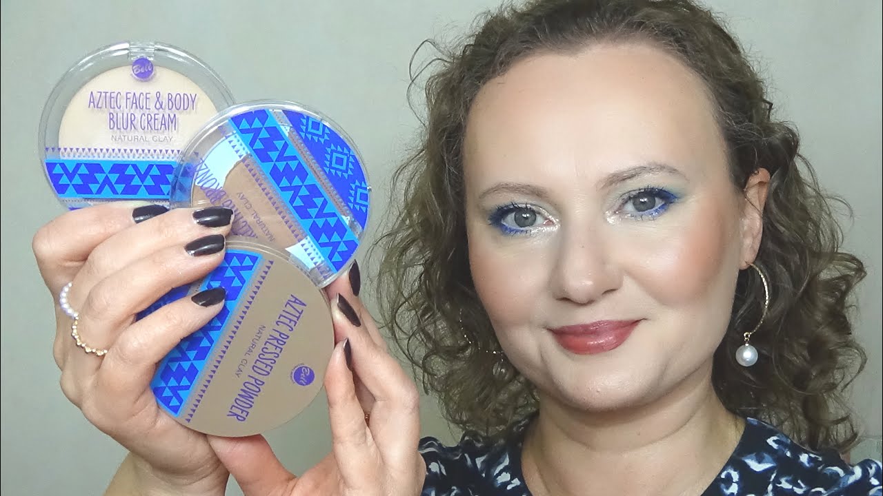 ★Nowości BELL★ kolekcja AZTEC BLUE★ Makijaż★swatche★