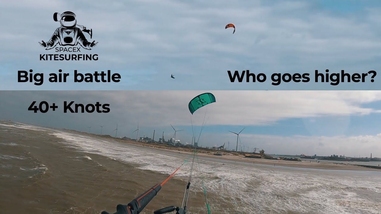 EXTREME KITESURFING BOOST OFF! SpaceX Kitesurfing YouTube
