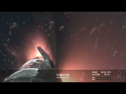 RE-ENTRY! SpaceX Starship