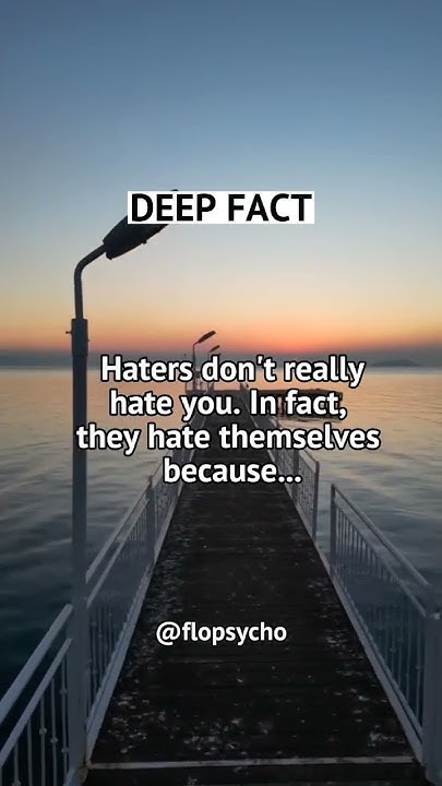 Haters Don t Really Hate You In Fact They Hate Themselves Because haters-don-t-really-hate-you-in-fact-they-hate-themselves-because