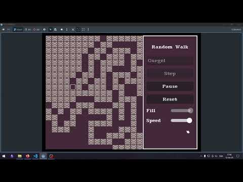 Random Walk Visualization (Godot)