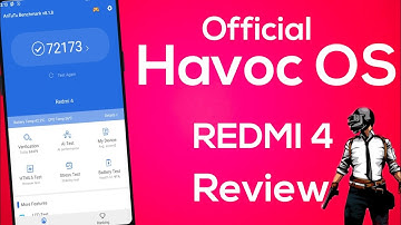 REDMI 4X/4 | Official Havoc OS 3.8 Review and Gameplay, Best Performance