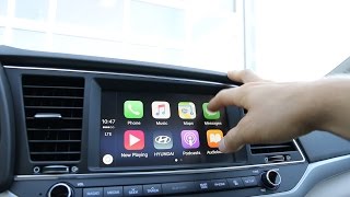 Apple Carplay in the All New 2017 Hyundai Elantra
