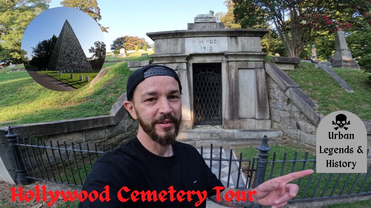 Hollywood Cemetery Tour. Urban Legends, Famous Graves & Gothic Vibes in Richmond! Travel Vlog 9 🇺🇸