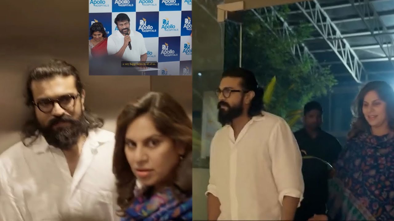 Chiranjeevi and Ram Charan Happiest Moments | Upasana | Twin Babies Arrival into the World