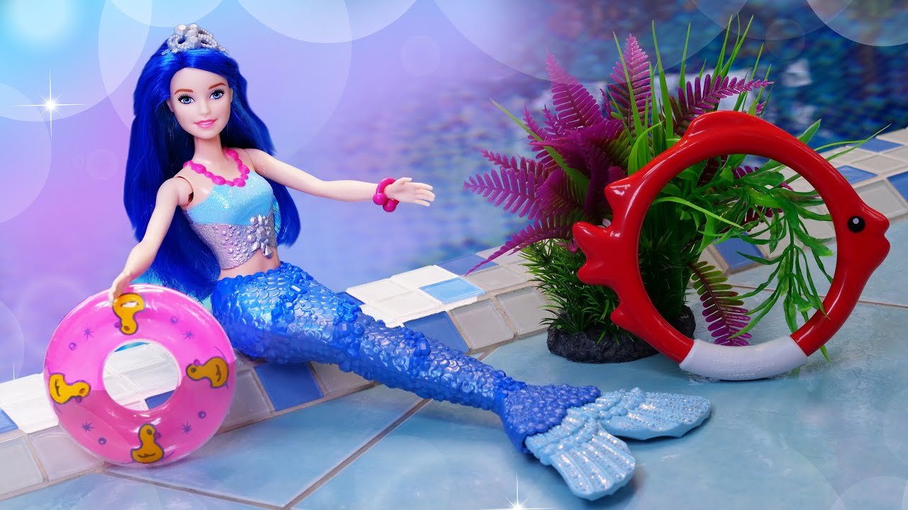 Nebu Reverberación Interconectar La Sirena busca su pulsera. Muñecas Barbie.Vídeos para niñas - YouTube