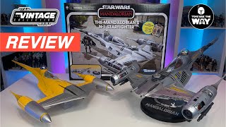 Star Wars The Vintage Collection N1-Starfighter | The Mandalorian | Comparison & Review!