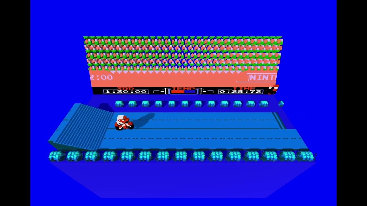 Excitebike - Selection A - Track 3 (NES Games in 3D - 3dSen PC