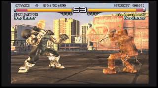 E24K's Tekken 5 - JACK-5 Arcade Battle Gameplay [HARD]