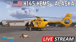 Livestream - HPG H145 HEMS Random \& Anywhere  - Alaska - Microsoft Flight Simulator 2024