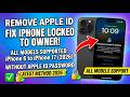 iPhone Locked To Owner How? How to Remove Apple ID Without a Computer & iPhone | Latest Method 2026