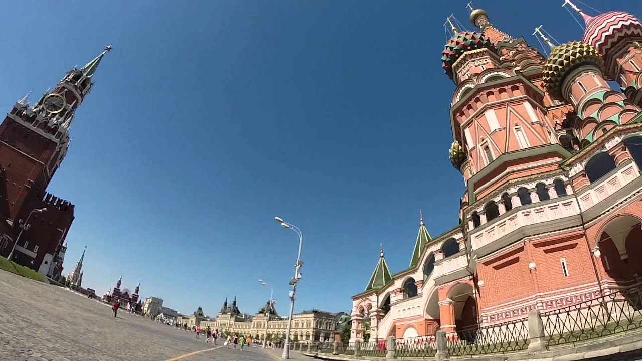 Russia Place Rouge Russie Moscou Balade sur la place rouge, Gopro / Russia Moscow Walk to ...