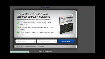 Popup Domination Review in 60 Seconds - List Building Made Easy