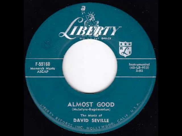 David Seville - Almost Good