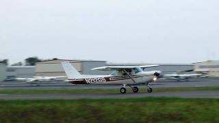Cessna, 152, N212GS Take-off #3 from KHWY 080409 1909
