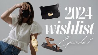 MY 2024 WISHLIST 🛒| EP 1, 2024 RESET SERIES | Chanel Beauty, Vintage Celine, Omega, DISSH & More 👜