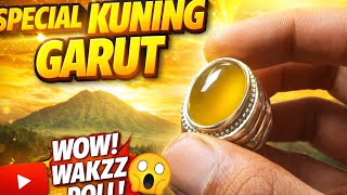 BATU AKIK KUNING DARI GARUT 