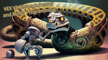 VEX V5 Distance Sensor and Motor Programming