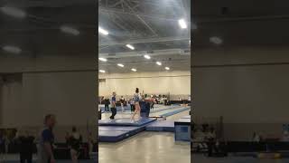 Level 10 vault Yurchenko full tuck Regionals 2022 9.4