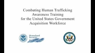 Combating Human Trafficking