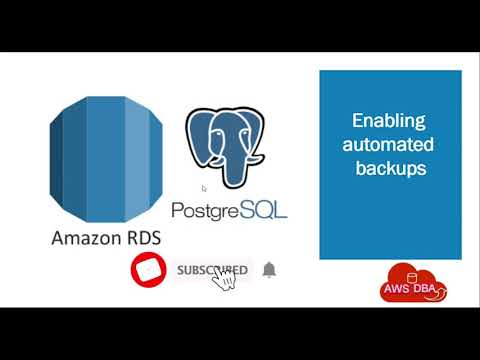 22 Enabling automated backups