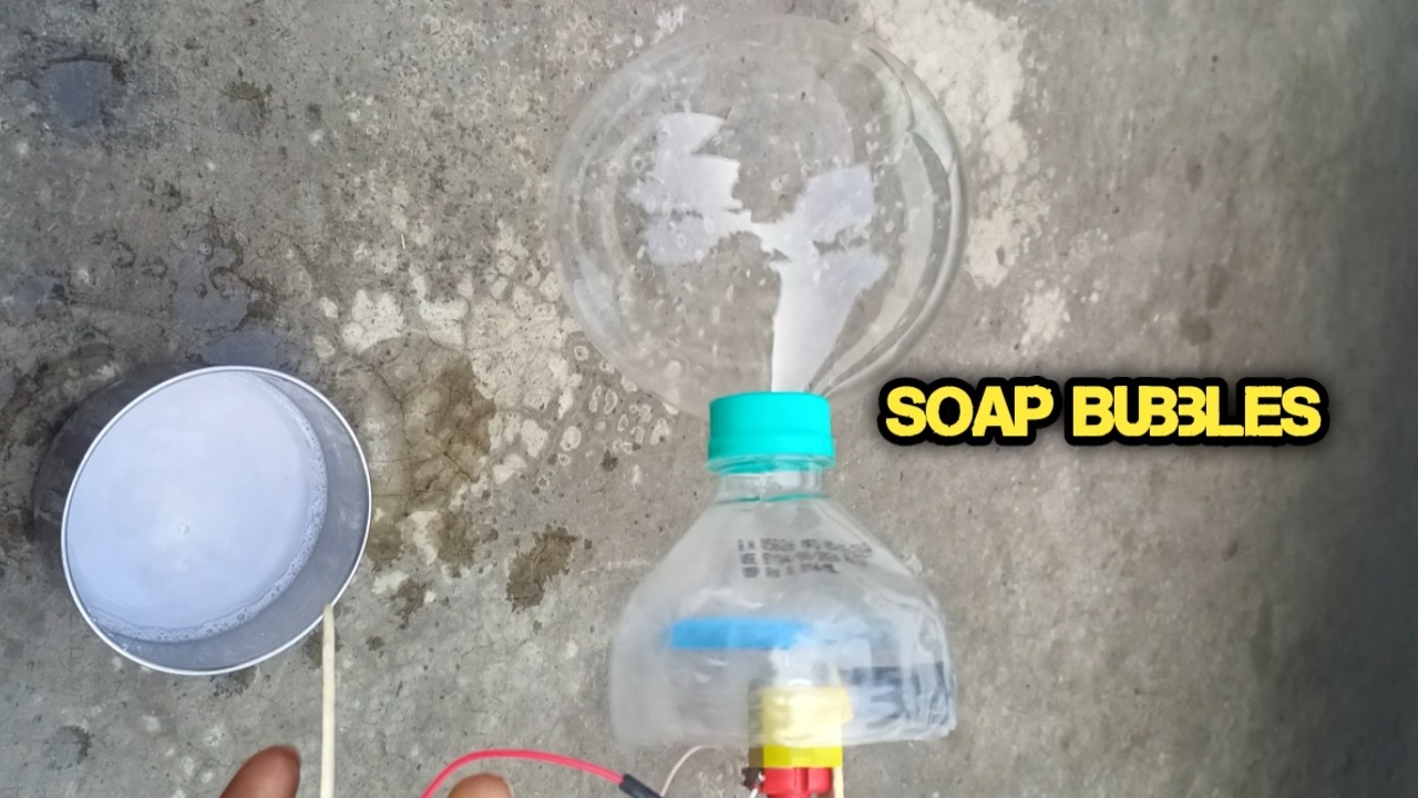 How To Make Soap solution Bubble - YouTube