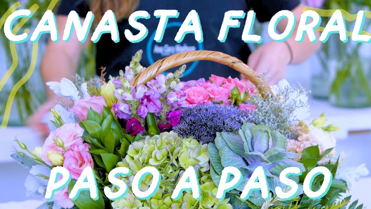 Canasta Floral Paso a Paso 🌺 | Arreglo Clásico y Atemporal
