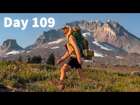 PCT ‘25 - Day 109 - Hiking to Mount Hood: Timberline Lodge