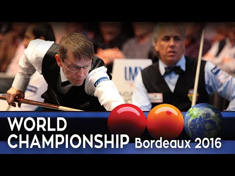 3-Cushion World Championship Bordeaux 2016 - Marco Zanetti vs Torbjörn Blomdahl
