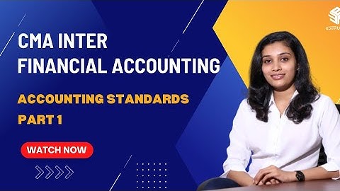 CMA Inter | Accounting Standards Revision Class | Part 1 | CMA Anjaly Peter