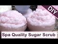 DIY Sugar Scrub for Body & Face ~ Spa Quality Exfoliating Coconut Body Scrub