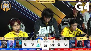 ONIC vs RORA - GAME 4 | Playoffs Day 1 | MPL Philippines Season 17