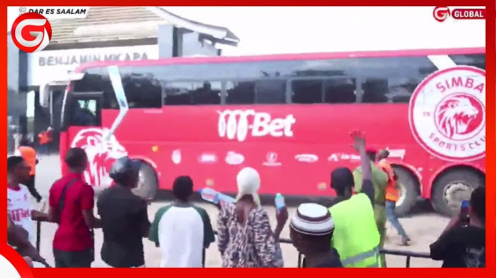BASI la SIMBA LIKIINGIA UWANJA wa MKAPA - SIKIA KELELE za MASHABIKI WAKIWASHANGILIA WACHEZAJI....