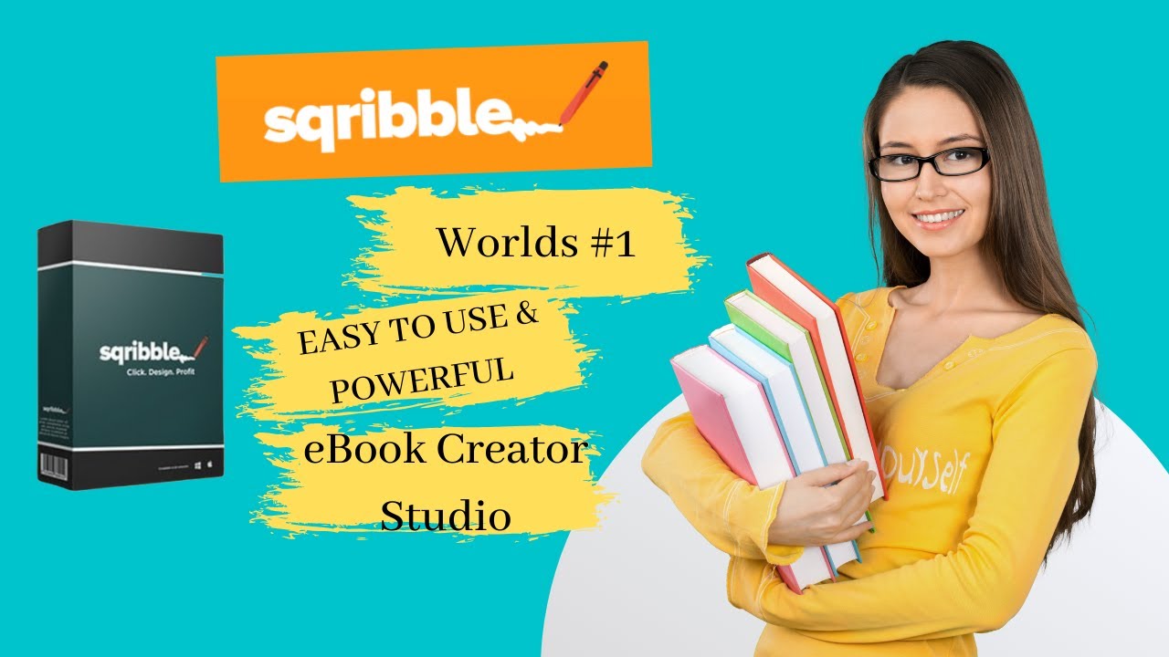 SQRIBBLE – World #1 EASY TO USE & POWERFUL eBook Creator Studio TUTORIAL