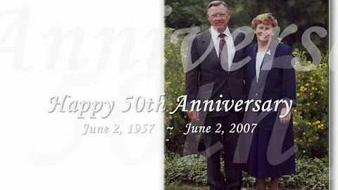 Don & Annette Feist 50th Anniversary Tribute