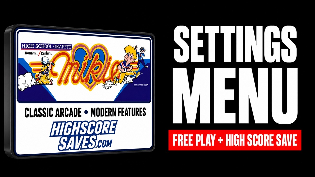 Mikie settings menu video