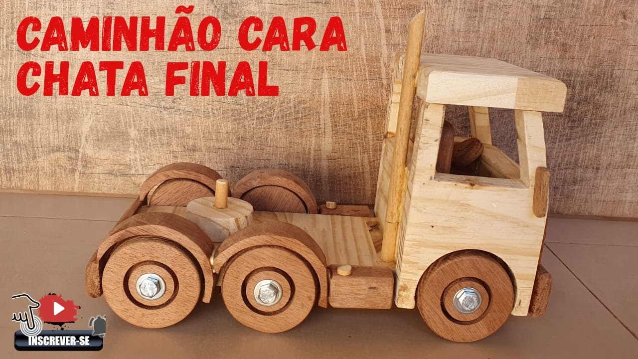 Como Fazer Caminhão Cara Chata, 3ªParte Final - Montagem!