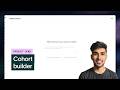 Build any cohort in seconds — Fable cohort builder