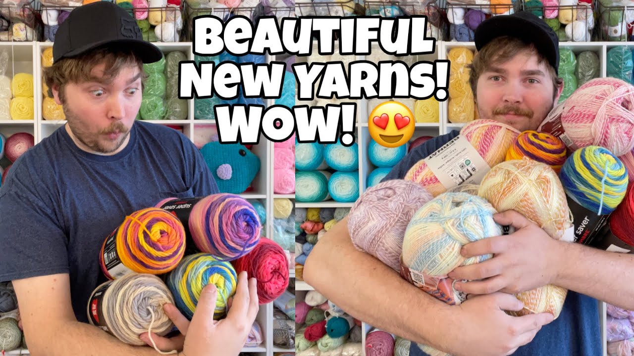 Распаковка пряжи Yarnspirations — Новая пряжа — Однодневная распродажа 